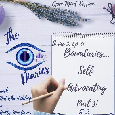S3, Episode 31: " Boundaries: Self Advocating… Part 3..” By Natasha Hickling, and Holly Martinson