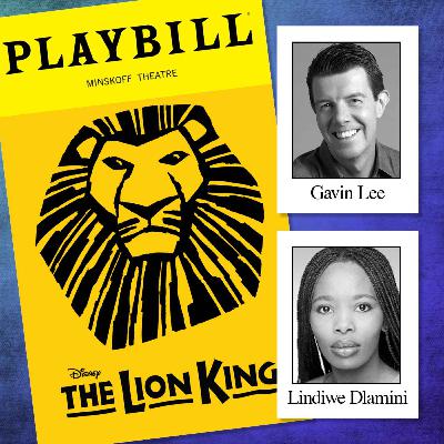 The Lion King with Gavin Lee and Lindiwe Dlamini, the show's longest-tenured actor
