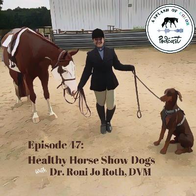 Episode 47: Healthy Horse Show Dogs with Dr. Roni Jo Roth, DVM