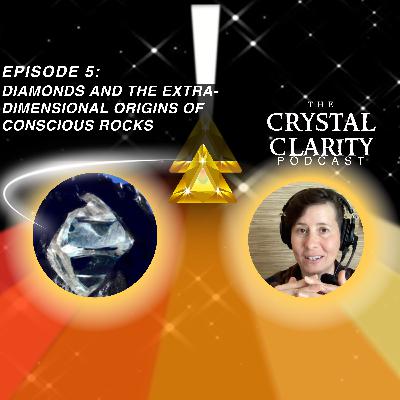 Diamonds and the Extra-Dimensional Origins of Conscious Rocks