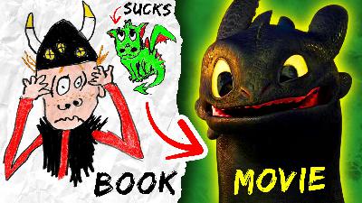 The Messed Up Origins of How To Train Your Dragon