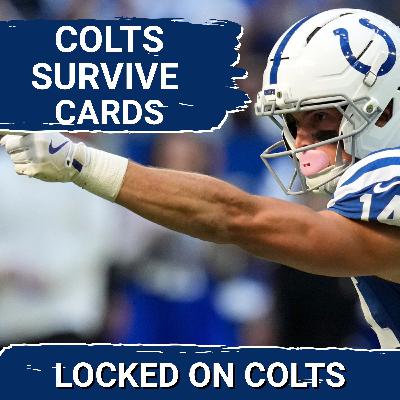 COLTS SQUAD SHOW: Colts SURVIVE Cardinals to go to 5-1 | Indianapolis loses Charvarius Ward pregame
