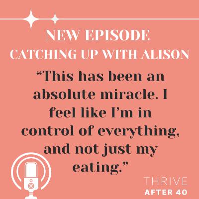 Coaching Session 2 With Allison "Rethinking my eating has been a miracle."