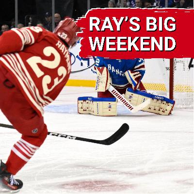 Lucas Raymond's 5-points leads Detroit to weekend split