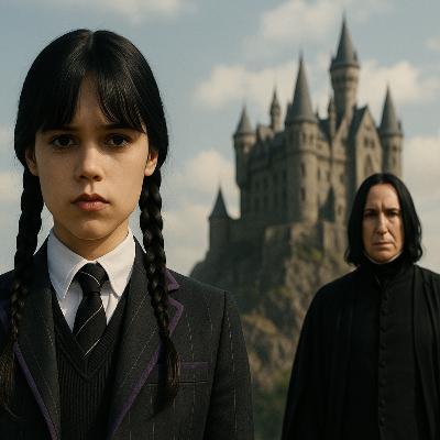 WEDNESDAY Crossover 🖤 Die Tinte des Todes 🖤 Krimi Harry Potter Hörbuch - FanFiktion