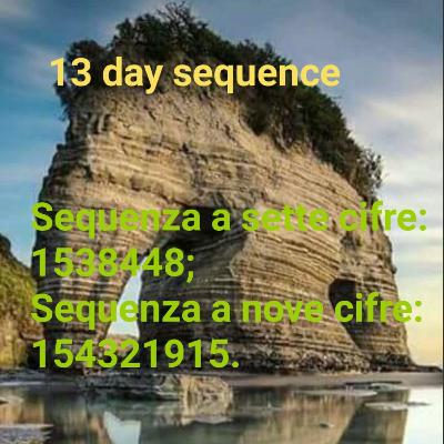 13 day sequences of G.G