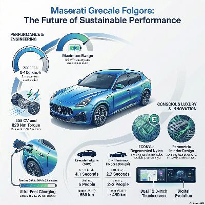 Maserati Grecale Folgore: The Evolution of Electric Italian Luxury