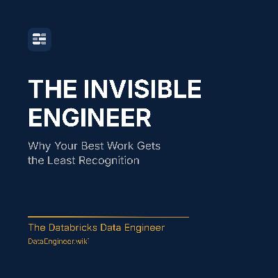 The Invisible Engineer: Why Your Best Work Gets the Least Recognition