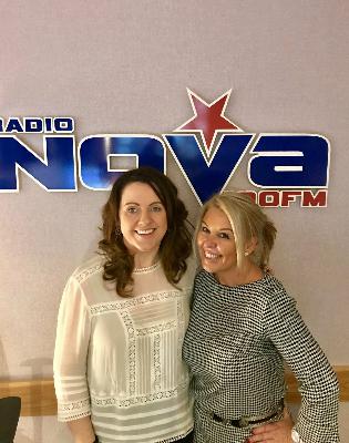 Denise Robinson of Dee’s Dublin Life with Ruth Scott on Radio Nova