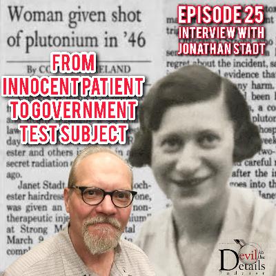 From Innocent Patient To Government Test Subject - Interview With Jonathan Stadt