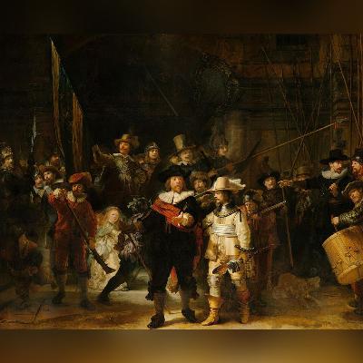 نقاشی "نگهبان شبانه" از رامبراند