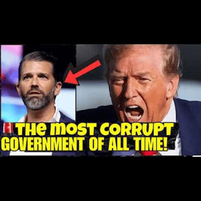 Don Jr. CAUGHT & EXPOSES Corruption At Highest Levels Of Trump Admin