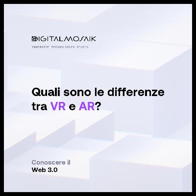 Quali sono le differenze tra realtà virtuale (VR) e realtà aumentata (AR)? Quali sono le differenze tra realtà virtuale (VR) e realtà aumentata (AR)?