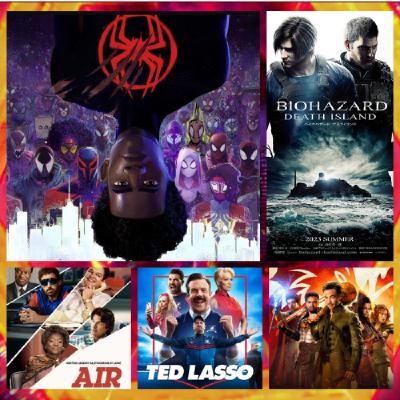 Air, Ted Lasso,Dungeons & Dragons, Resident Evil Movie, Spider-Man: Across the Spider-Verse & MORE... Air, Ted Lasso,Dungeons & Dragons, Resident Evil Movie, Spider-Man: Across the Spider-Verse & MORE...