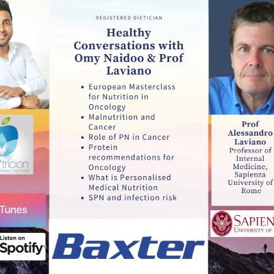 S3 E4 Prof Laviano - Nutrition in Oncology, the role of Supplemental PN- Supported by Baxter Healthcare