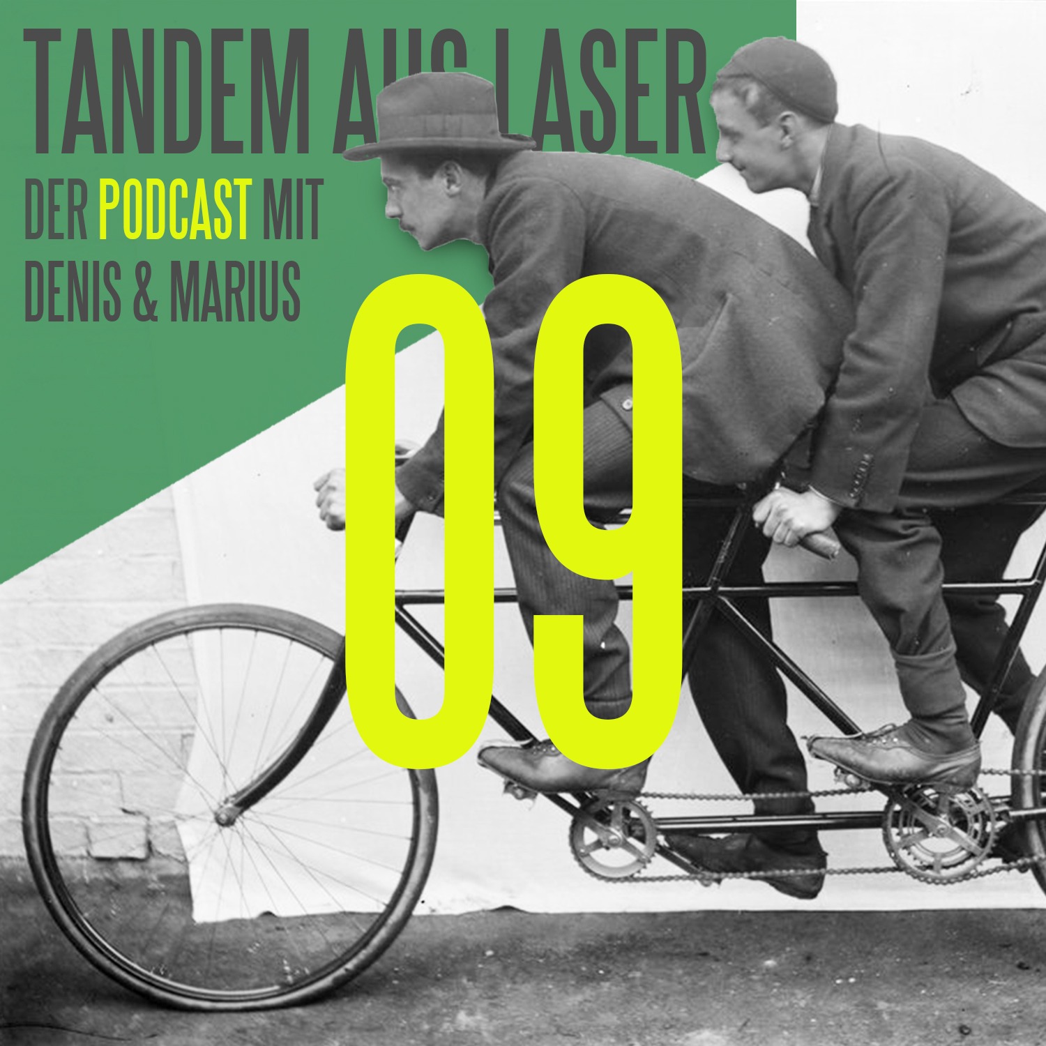 Tandem aus Laser