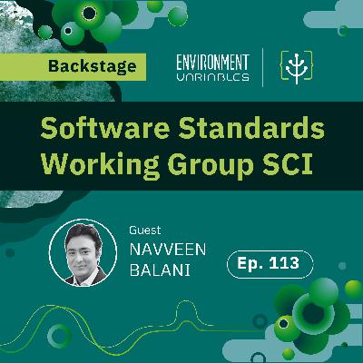 Backstage: Software Standards Working Group SCI