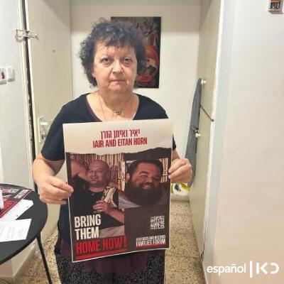 El testimonio de la madre Yair y Eitan, secuestrados en Gaza El testimonio de la madre Yair y Eitan, secuestrados en Gaza