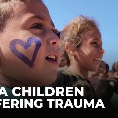 Gaza children's silent trauma: 80% of young people show signs of 'severe trauma' Gaza children's silent trauma: 80% of young people show signs of 'severe trauma'