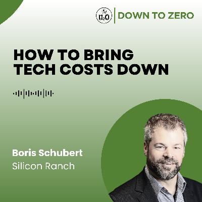 How to bring technology costs down - with Boris Schubert from Silicon Ranch How to bring technology costs down - with Boris Schubert from Silicon Ranch