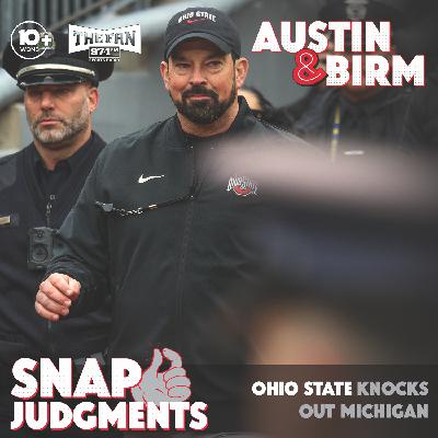 Snap Judgments: Ohio State dominates Michigan in Ann Arbor, clinches B1G title game berth