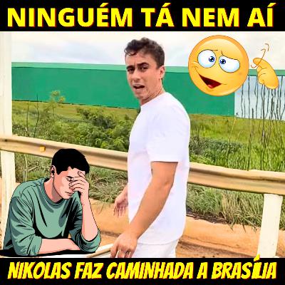 Nikoals quer aparecer e faz caminhada de MG a Brasília, mas ninguém liga
