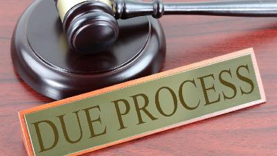 482 - Due Process Amendments