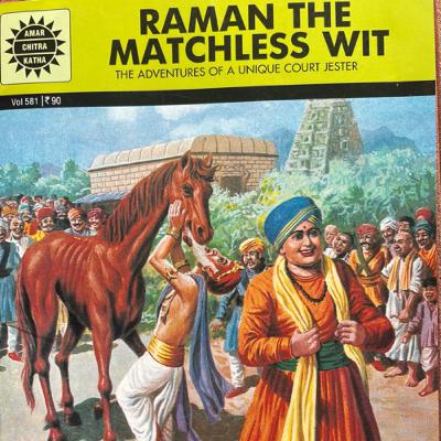 Raman the Matchless Wit - Amar Chitra Katha series Raman the Matchless Wit - Amar Chitra Katha series