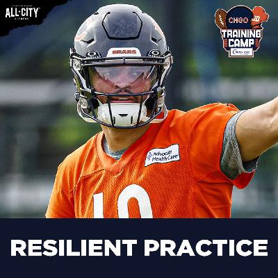 BOUNCE BACK: Caleb Williams has BEST Day of Bears Camp | CHGO Bears Podcast