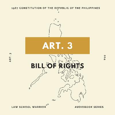 Consti: Article 3 - Bill of Rights
