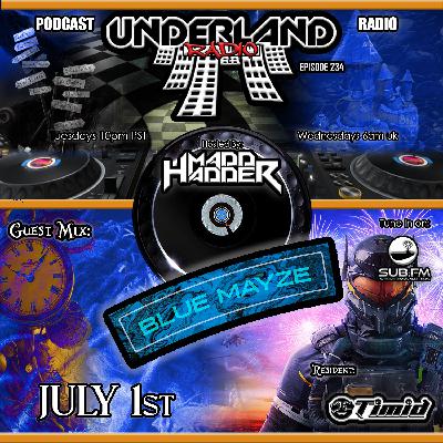 Episode 0234 Underland Radio - Guest Mix DJ Blue Mayze