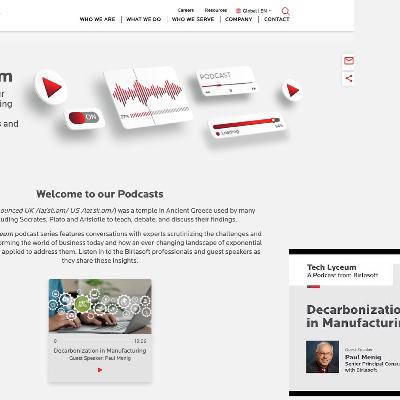 Birlasoft Tech Lyceum Decarb Podcast