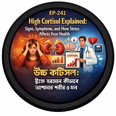EP-241 | 👉 High Cortisol Explained: Signs, Symptoms, and How Stress Affects Your Health| উচ্চ কর্টিসল: স্ট্রেস হরমোন কীভাবে আপনার শরীর ও মন EP-241 | 👉 High Cortisol Explained: Signs, Symptoms, and How Stress Affects Your Health| উচ্চ কর্টিসল: স্ট্রেস হরমোন কীভাবে আপনার শরীর ও মন