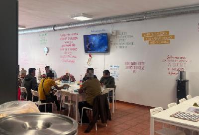 Refuerzo en el comedor social de Arrecife