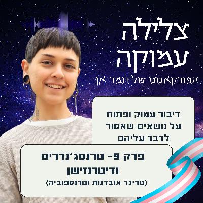 פרק 9- על אג'נדת החרבת המגדר, טרנסג'נדרים ועוד (טריגר אובדנות וטרנספוביה)