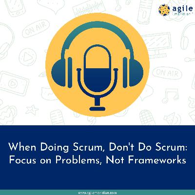 When Doing Scrum, Don't Do Scrum: Focus on Problems, Not Frameworks