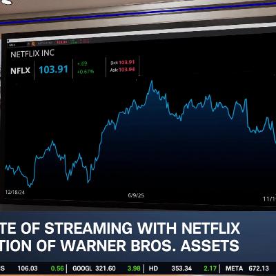 NFLX Buys WBD for $82.7B, Merger Faces Long Road to Approval