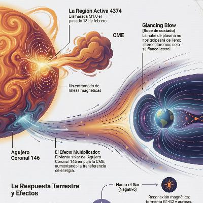 La Caricia del Gigante: El Encuentro Solar del 16 de Febrero