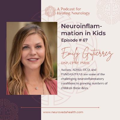 #67 Emily Gutierrez, DNP, CPNP, PMHS: Neuroinflammation in Kids including Autism, OCD, ADHD, PANDAS/PANS #67 Emily Gutierrez, DNP, CPNP, PMHS: Neuroinflammation in Kids including Autism, OCD, ADHD, PANDAS/PANS