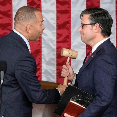 House Democratic Leader Jeffries speech after new speaker vote House Democratic Leader Jeffries speech after new speaker vote