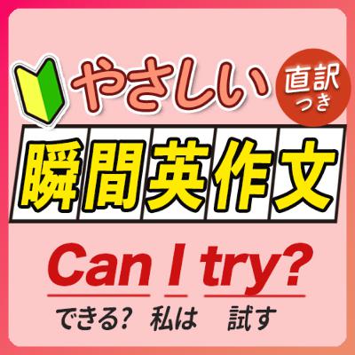 🔰 やさしい瞬間英作文〜直訳つき【378】