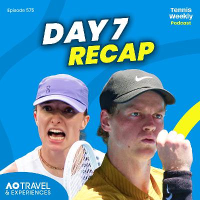 Australian Open Day 7 - Sinner 'saved' by heat rule as Swiatek moves into second week