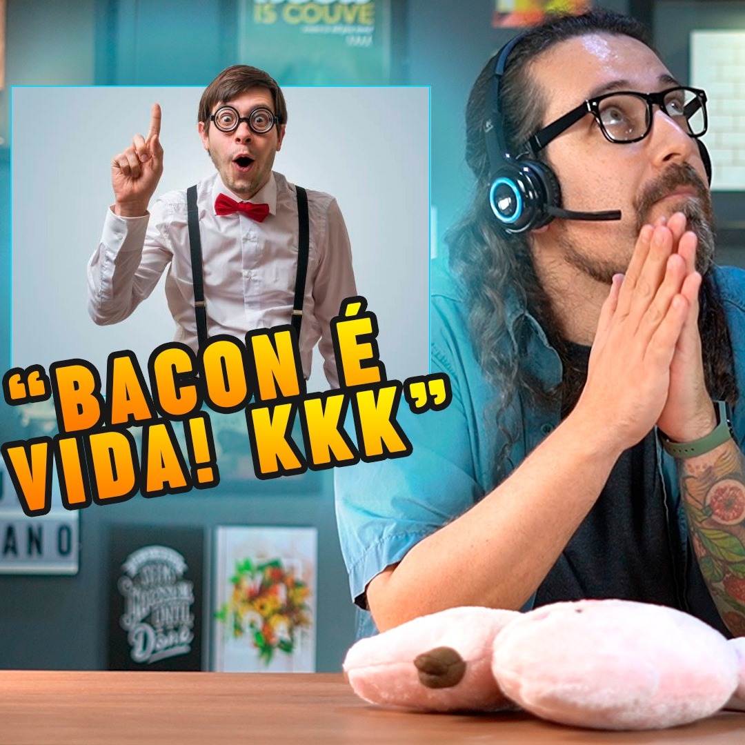 CAV: "Bacon é vida! kkk" (Central de Atendimento Vegetariano) episode artwork