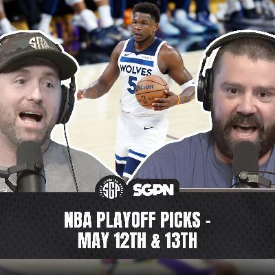NBA Playoff Picks – May 12th & 13th (Ep. 2561)