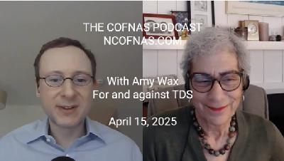 With Amy Wax: For and against TDS
