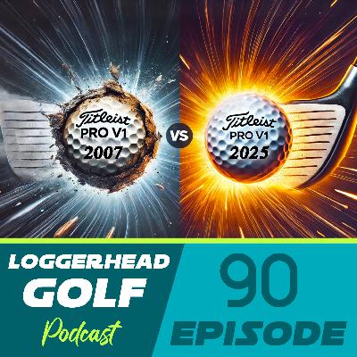 20 Year Old Golf Ball VS 2025 Golf Ball | Which one is better? | Ep 90