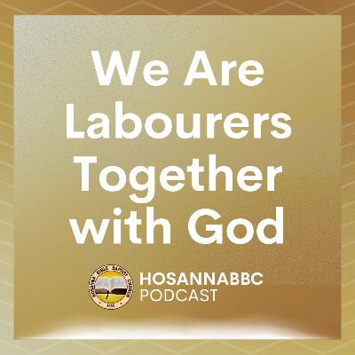 We Are Labourers Together with God (Part 2) - Rev. Provy R. Cadelina We Are Labourers Together with God (Part 2) - Rev. Provy R. Cadelina