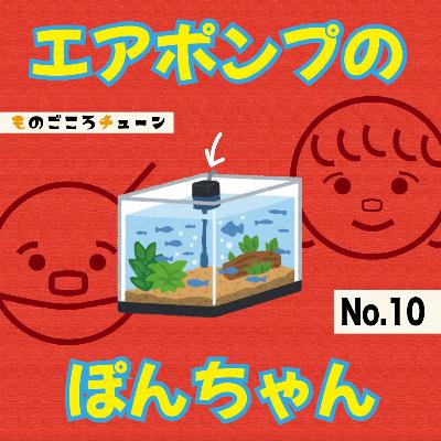 no.10 水槽のエアポンプ　ぽんちゃん