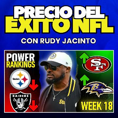 🏈 ¡POWER RANKINGS de Semana 18! ¿Quién AVANZA A Playoffs? | NFL 2025 🏈 ¡POWER RANKINGS de Semana 18! ¿Quién AVANZA A Playoffs? | NFL 2025