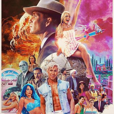 Barbie, Oppenheimer, TMNT, The Meg 2 Barbie, Oppenheimer, TMNT, The Meg 2